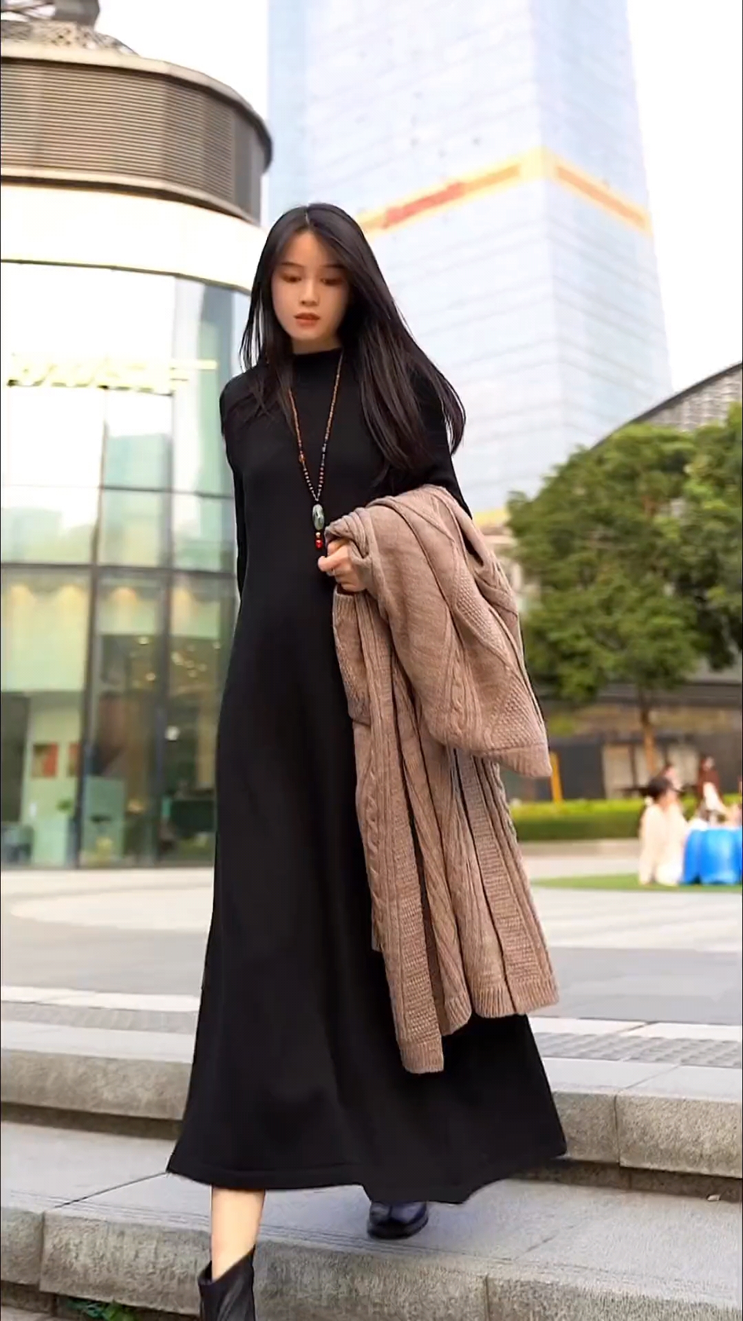 时尚洋气#洒脱飘逸#随拍