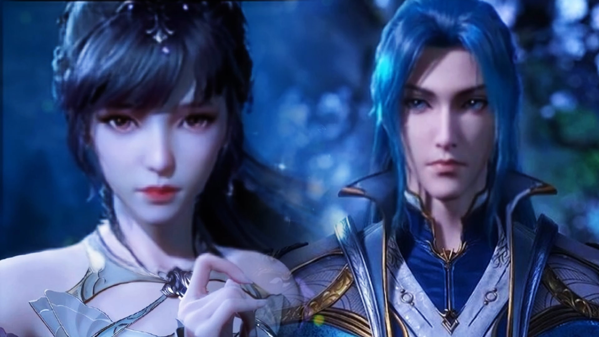 斗罗大陆#当唐三与小舞同台后