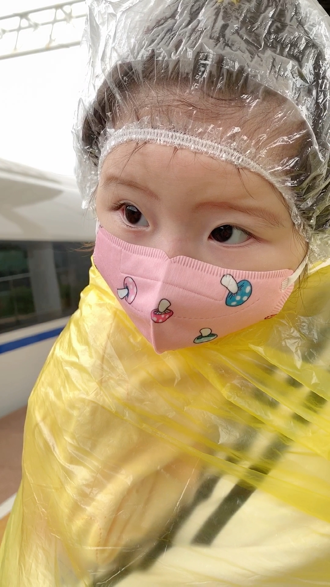 给沝子自制的防护服