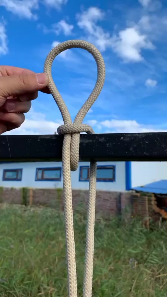 高空作业,可收回使用的绳索!