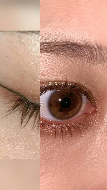 好看的眼睛#你的眼睛这么好看～应该配上自然灵动的长睫毛所有的煤妹