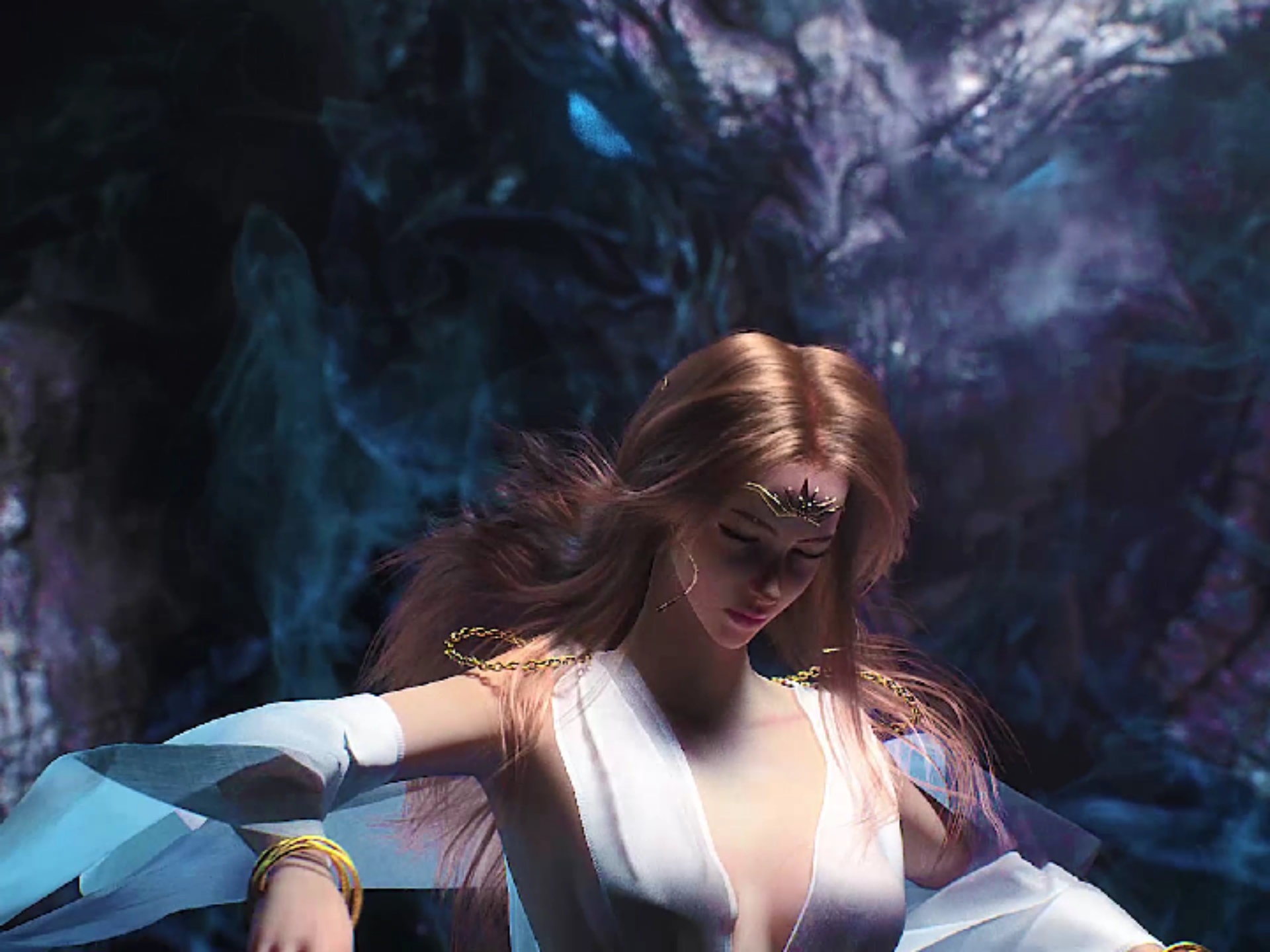 游戏cg#这个大天使皮肤不错