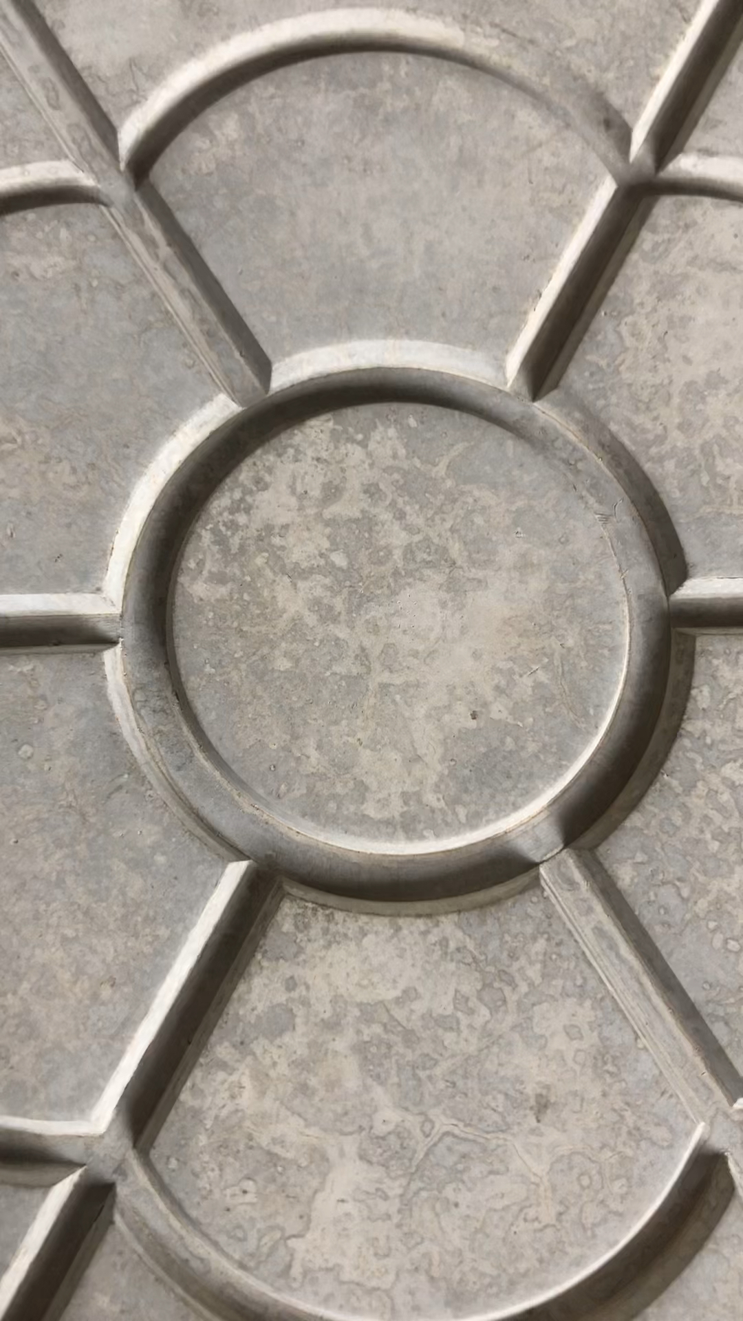 庭院花园梅花六角砖#耐磨广场砖-度小视