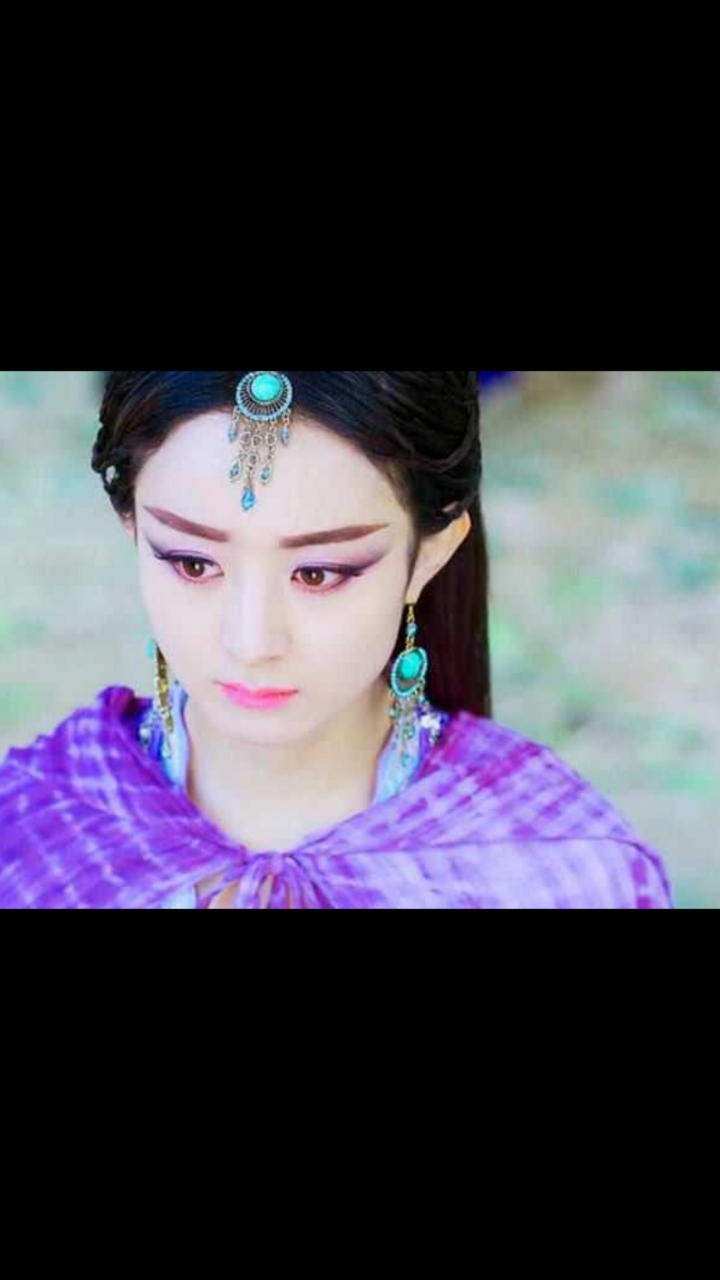 古装剧最美紫衣女神,关晓彤垫底,赵丽颖第4,第一颜值爆表
