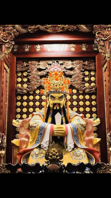 带上全民去旅行#五台山五爷庙殿内供奉的五爷是广济龙王文殊菩萨的