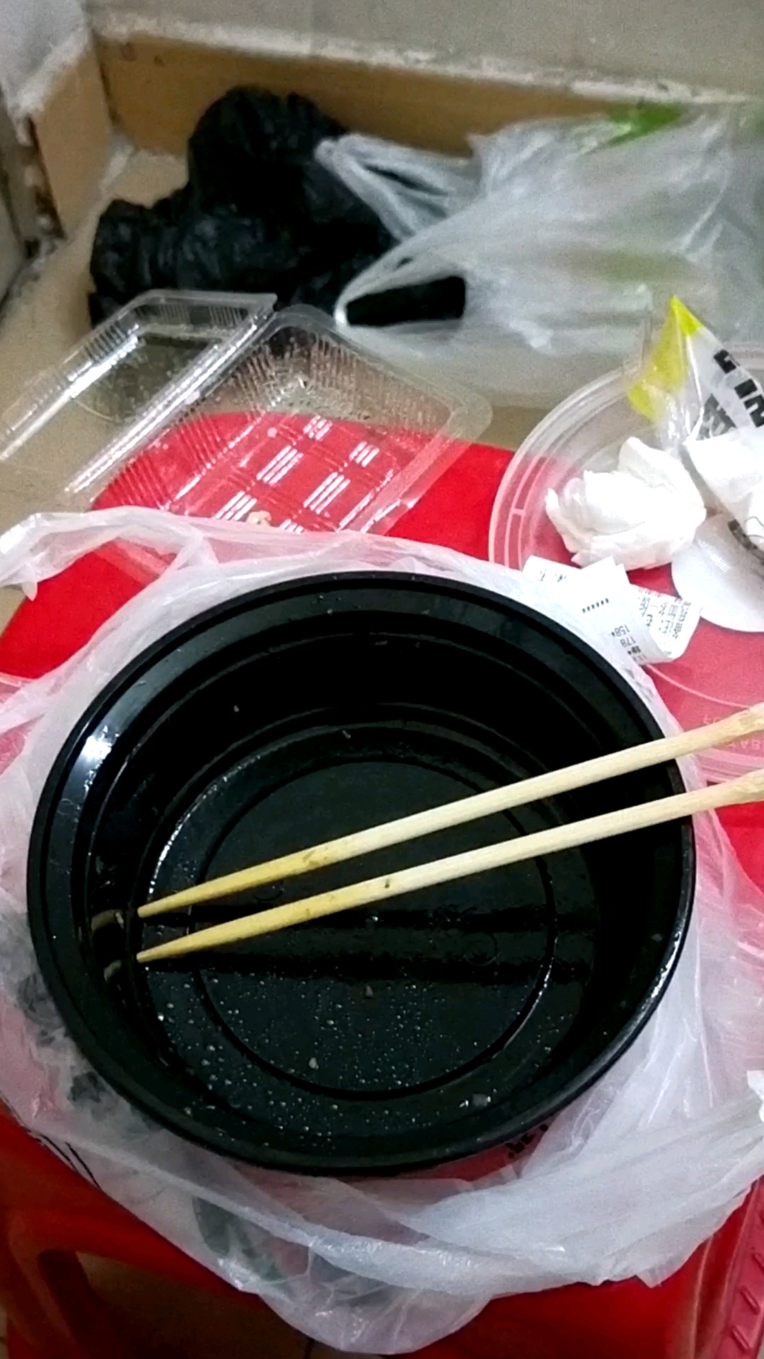 外卖#拒绝浪费,光盘行动