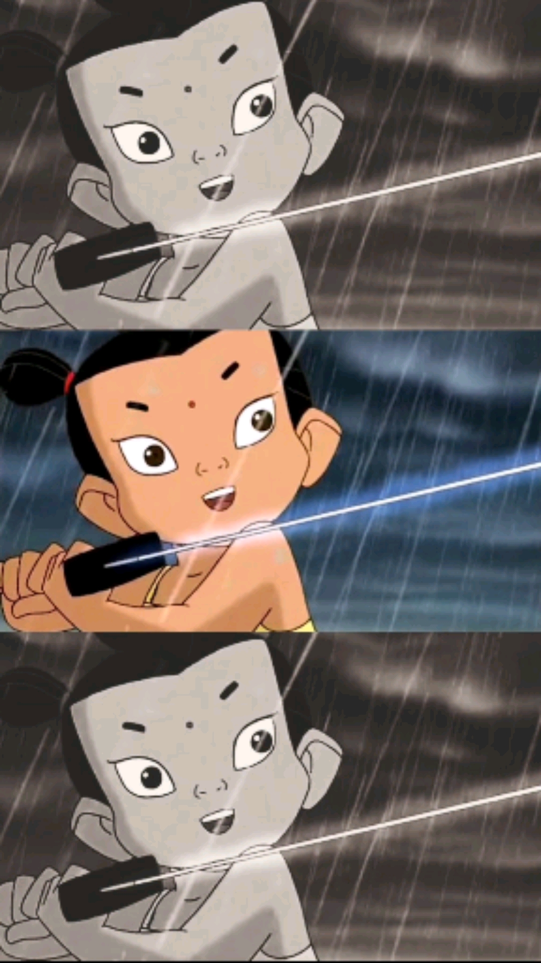 动漫#今天削骨还父,削肉还母!这部哪吒应该是最早的一步哪吒了吧!