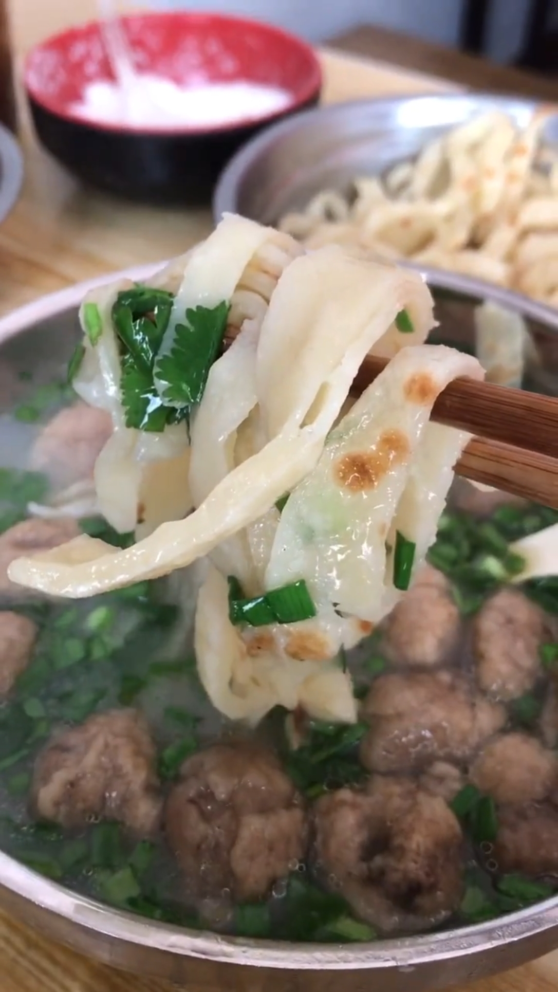 风味人间#丸子泡饼