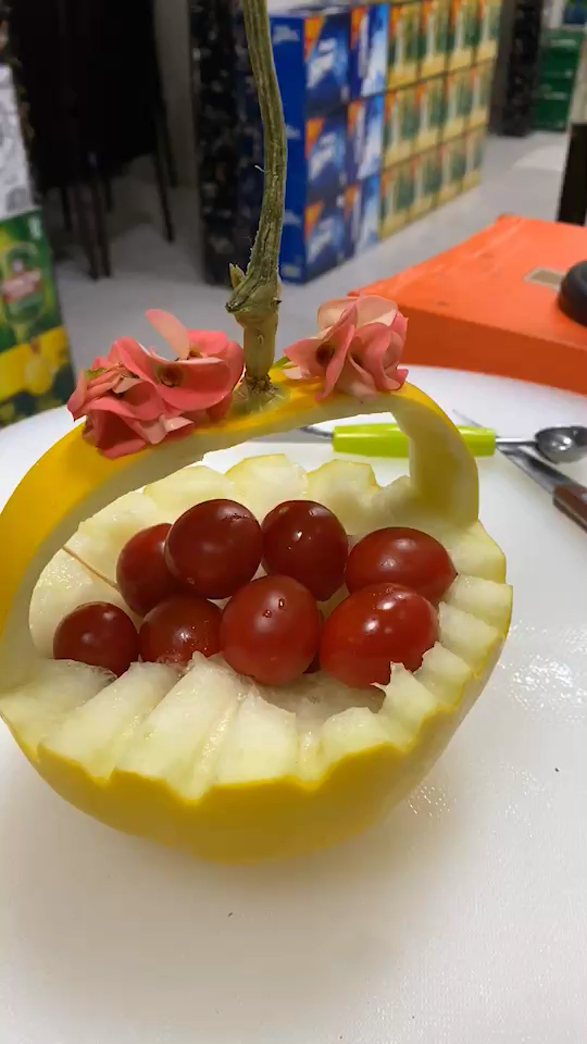 哈密瓜,果篮
