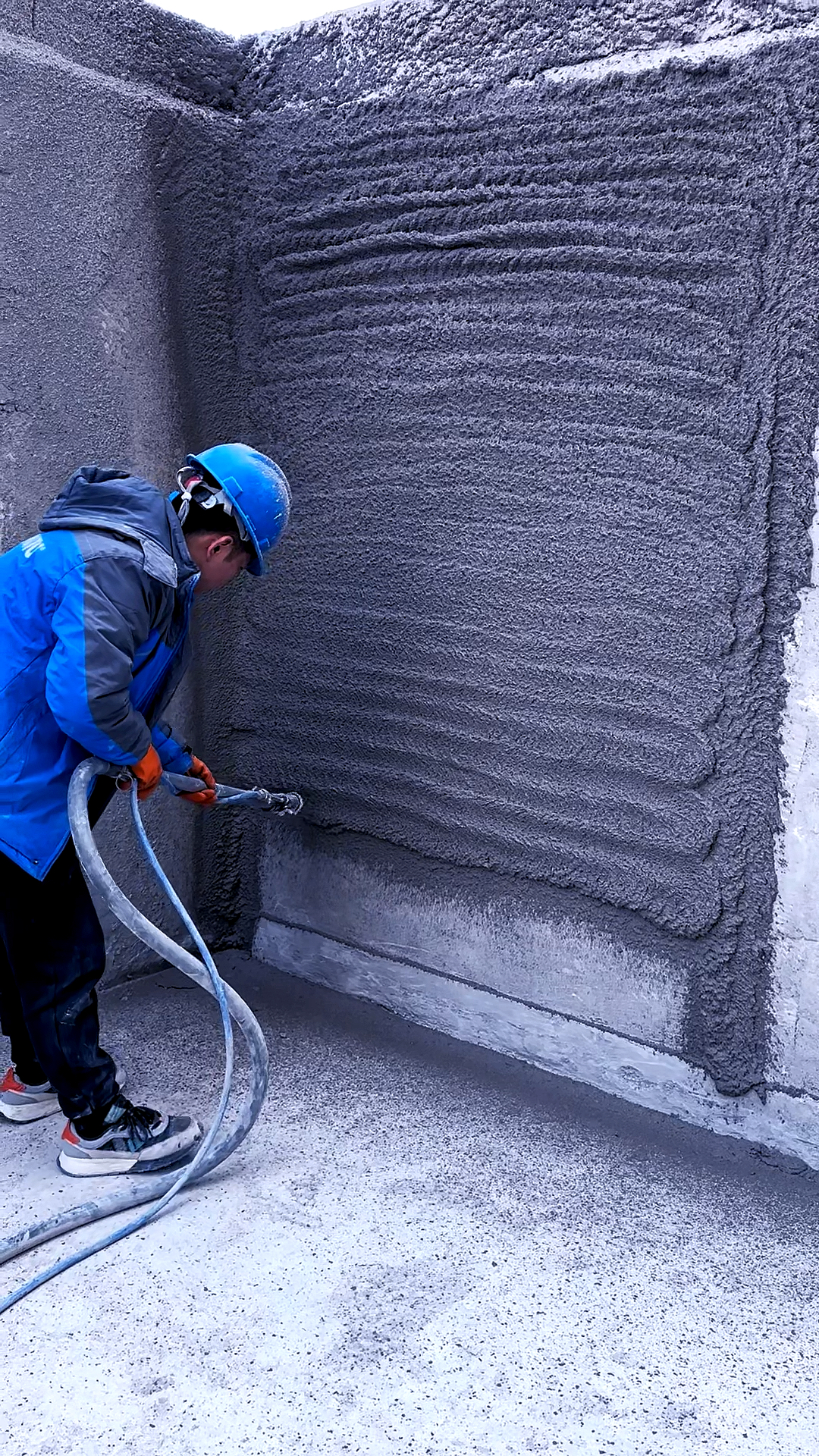 抹墙大师#粉墙抹灰机器人