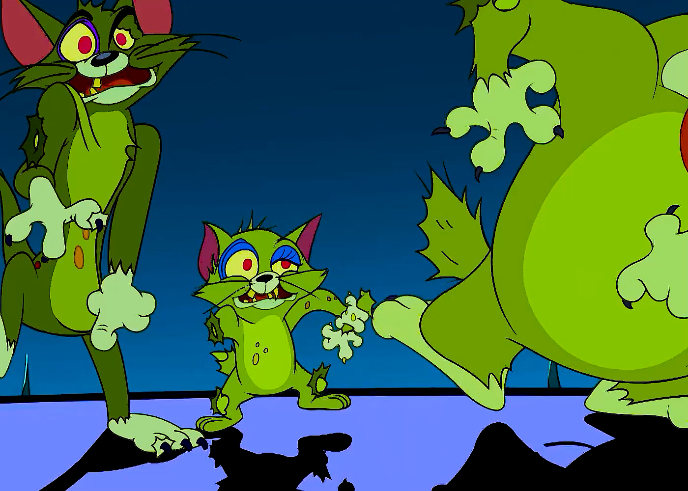 猫和老鼠#"汤姆大战僵尸猫"-度小视