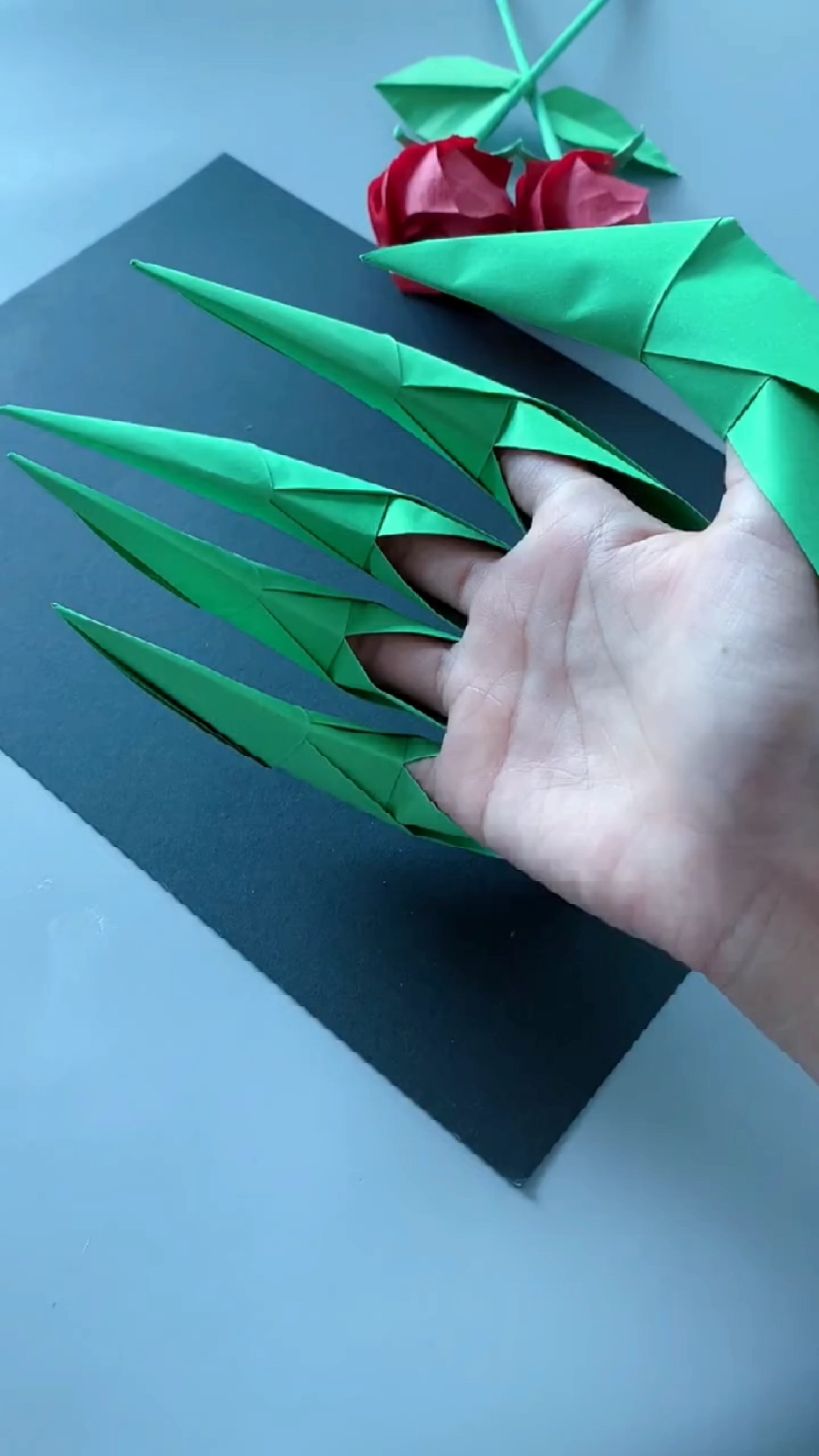 亲子手工#超酷的龙爪折纸,简单又好玩