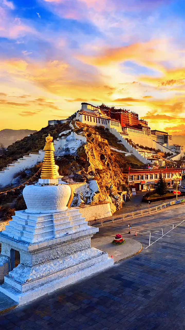 过好冬天#另一种视角带你看布达拉宫!