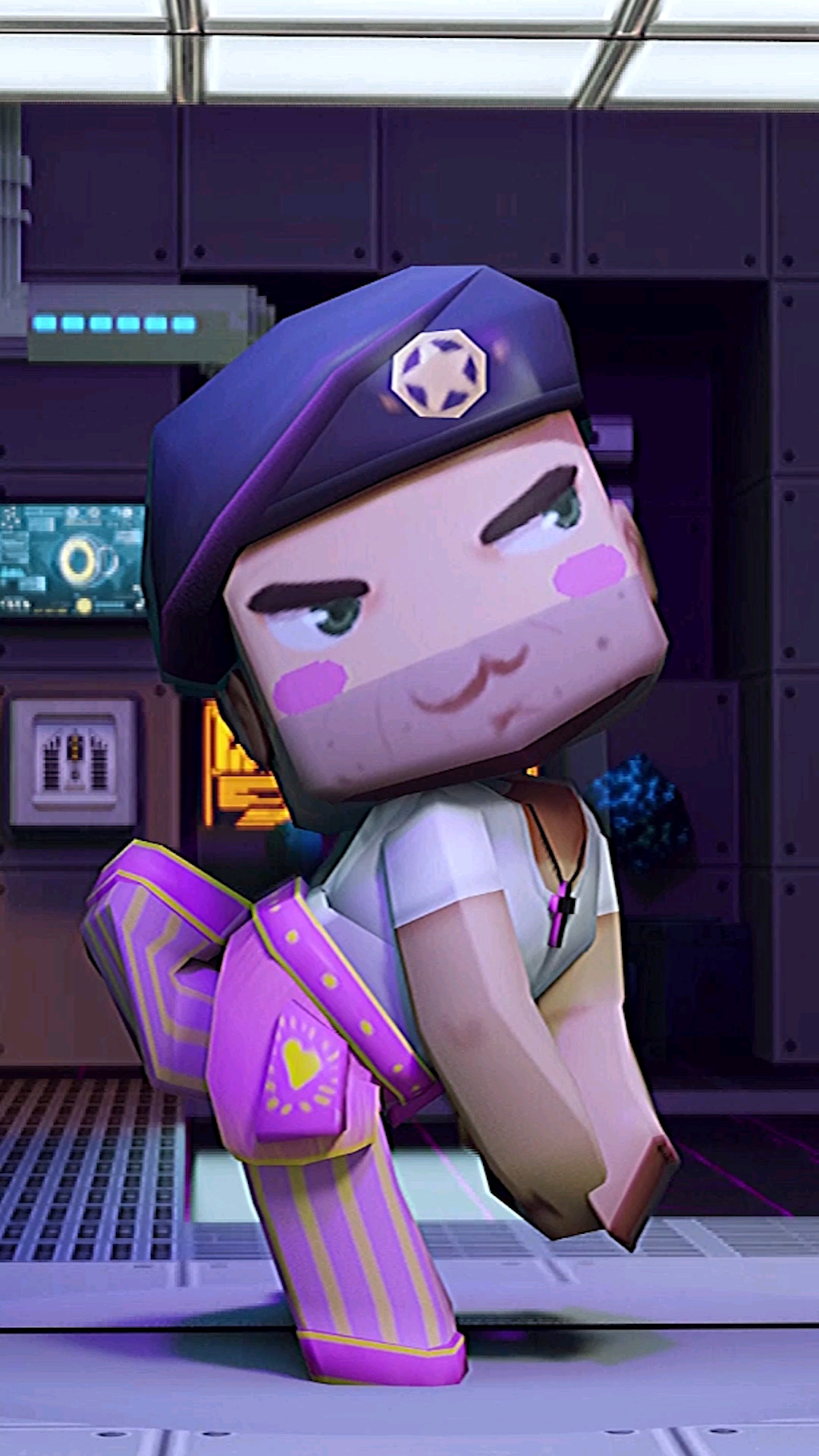 迷你世界#可恶!今天又被自己帅到了!