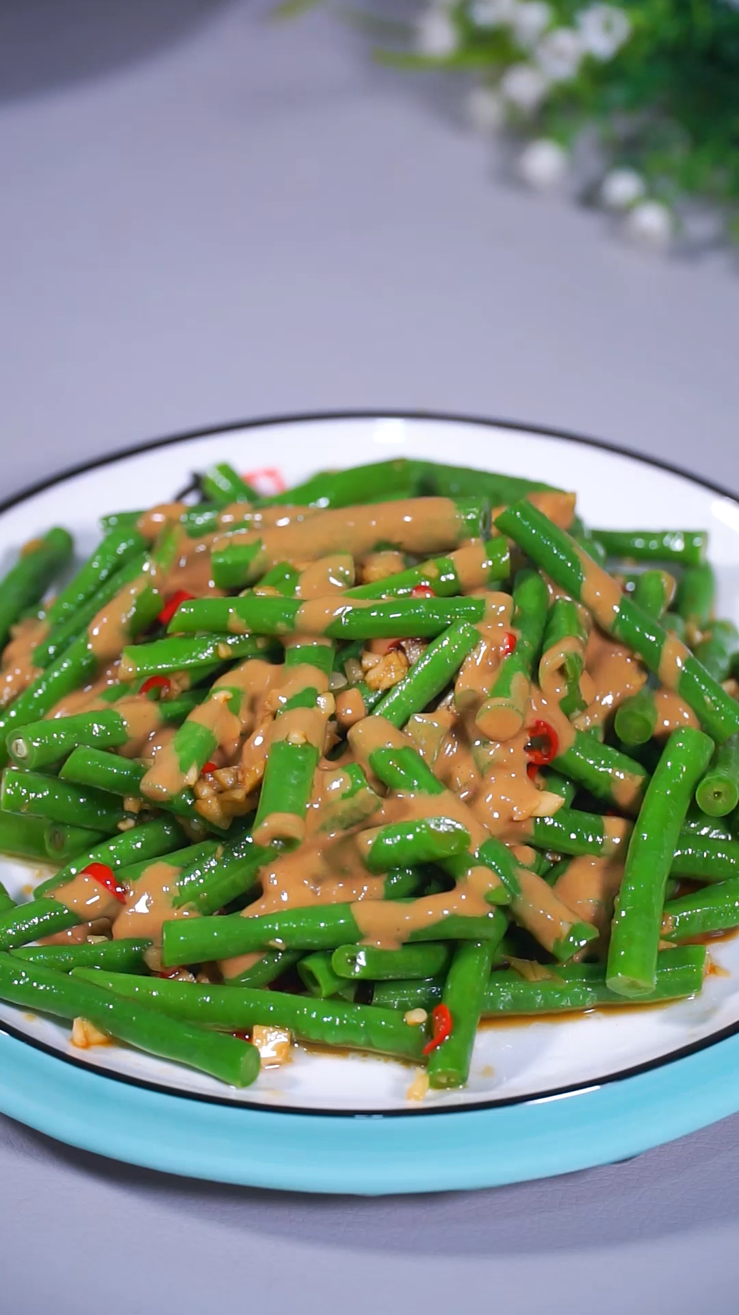 麻汁豆角家常做法