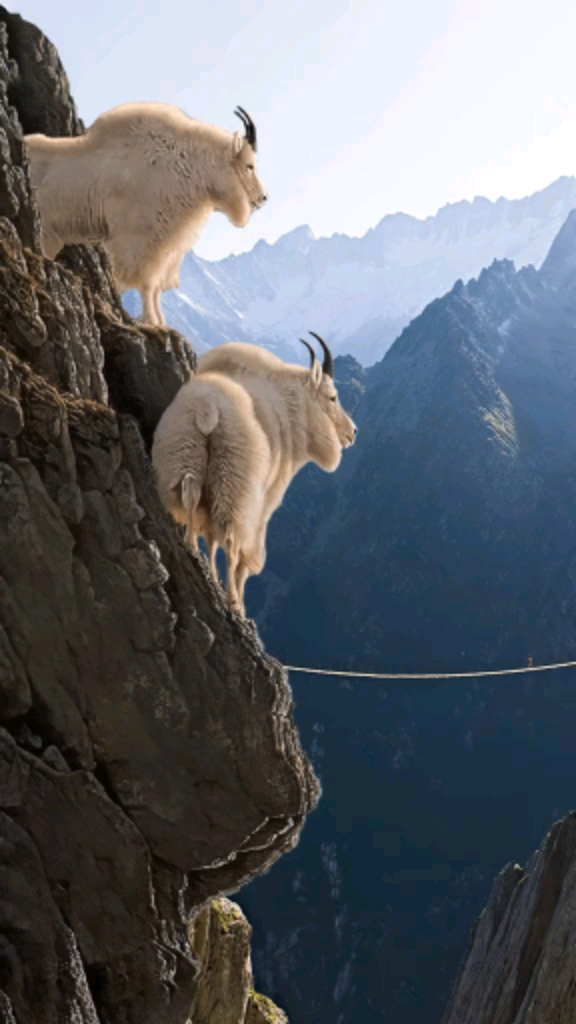 岩羊,能在悬崖峭壁上如履平地