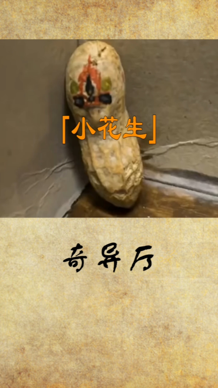 奇怪"小花生",却不知这是恐怖怪物,已s人无数!