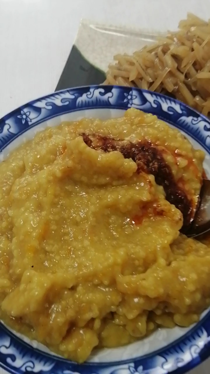 山西阳泉的馓.土豆丝.记忆中早餐的味道