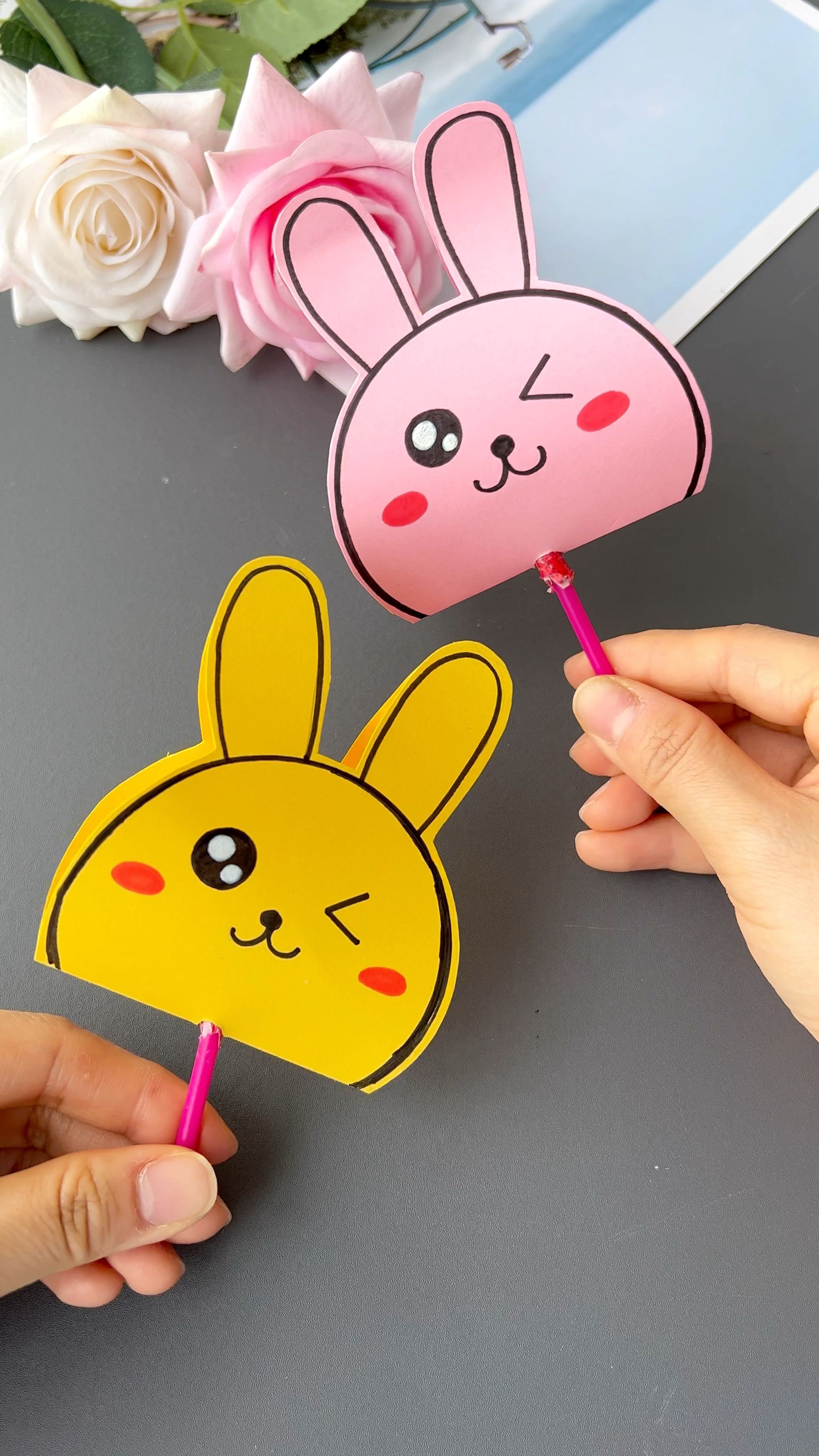 幼儿园手工#亲子手工#六一儿童节