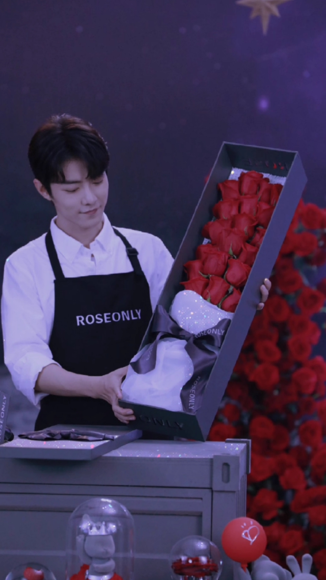 肖战的小飞侠#战战的玫瑰花是为谁准备?