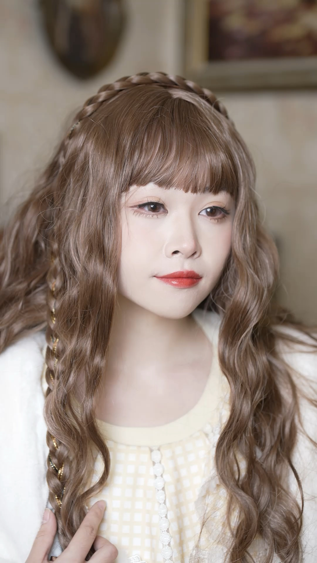 lolita#可爱的爱心发型以及华丽的发型分享~-度小视