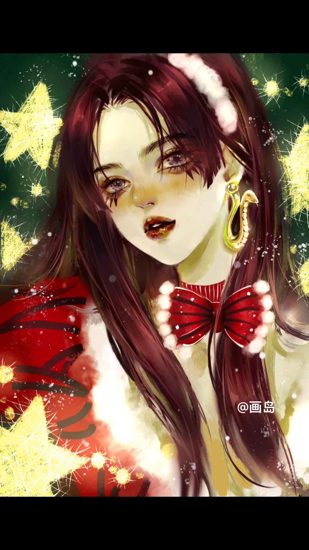 画画原来如此简单用自己的画风画海贼王女帝