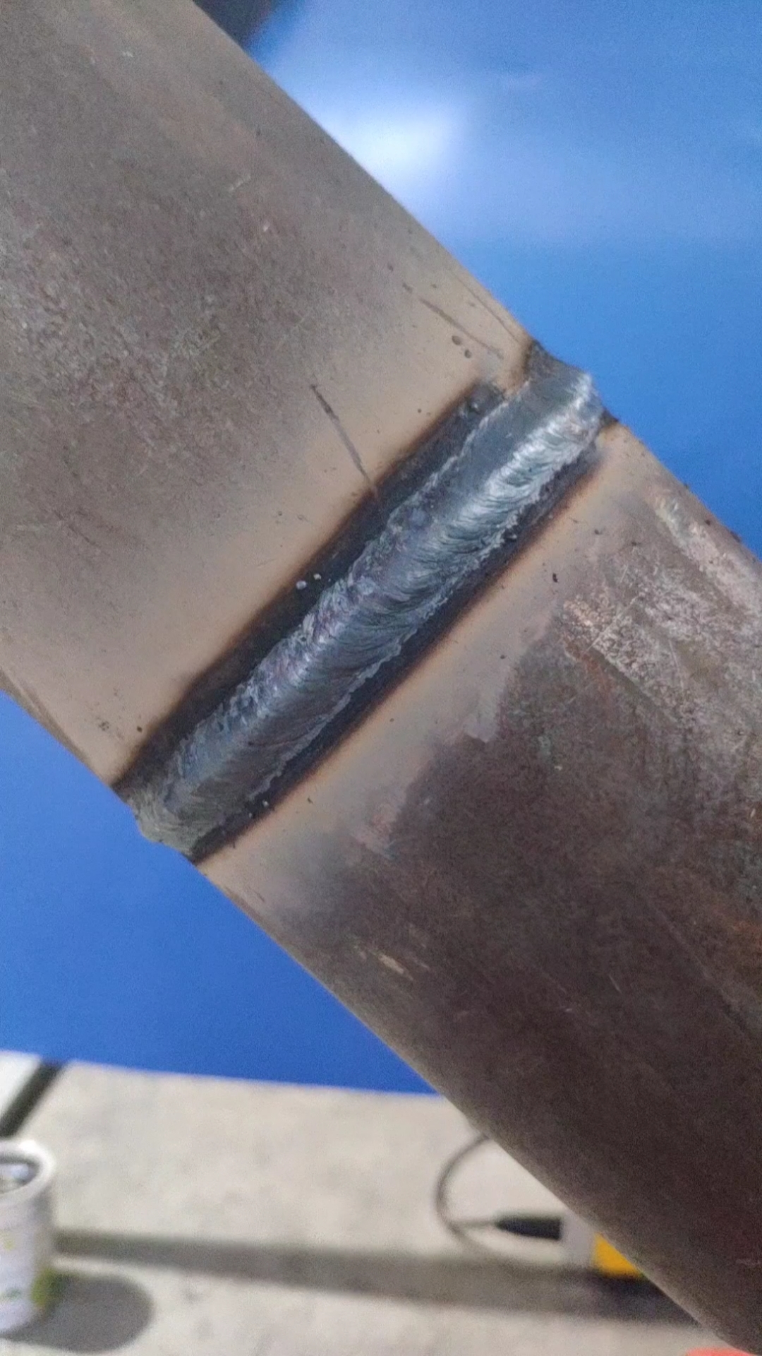 焊工入职考试口108×6的氩弧焊打底427填充盖面焊条规格3.