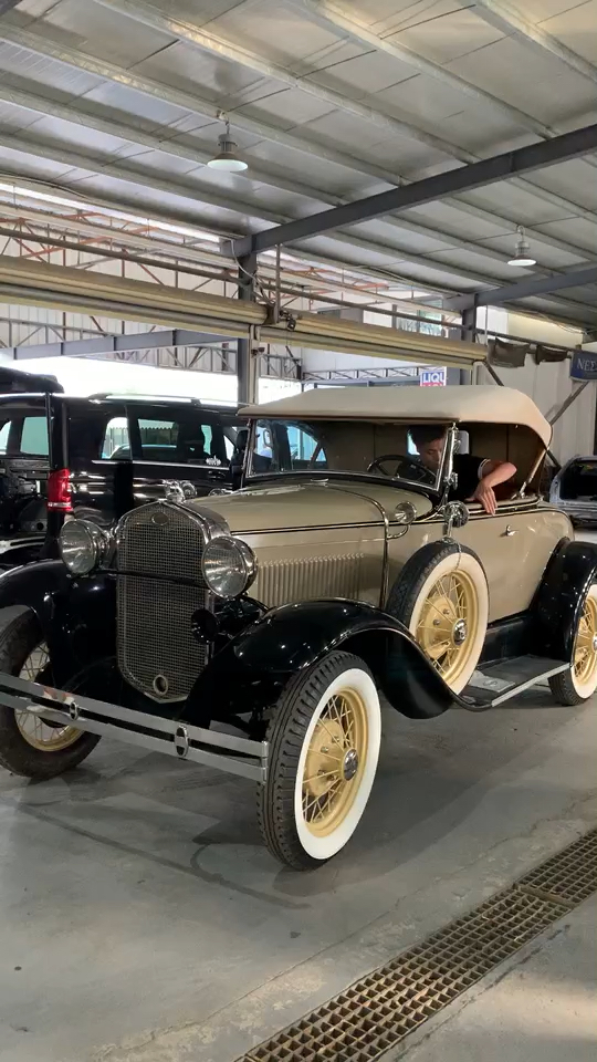 经典产物1930年福特fordmo百年美式dela敞篷车古董级别