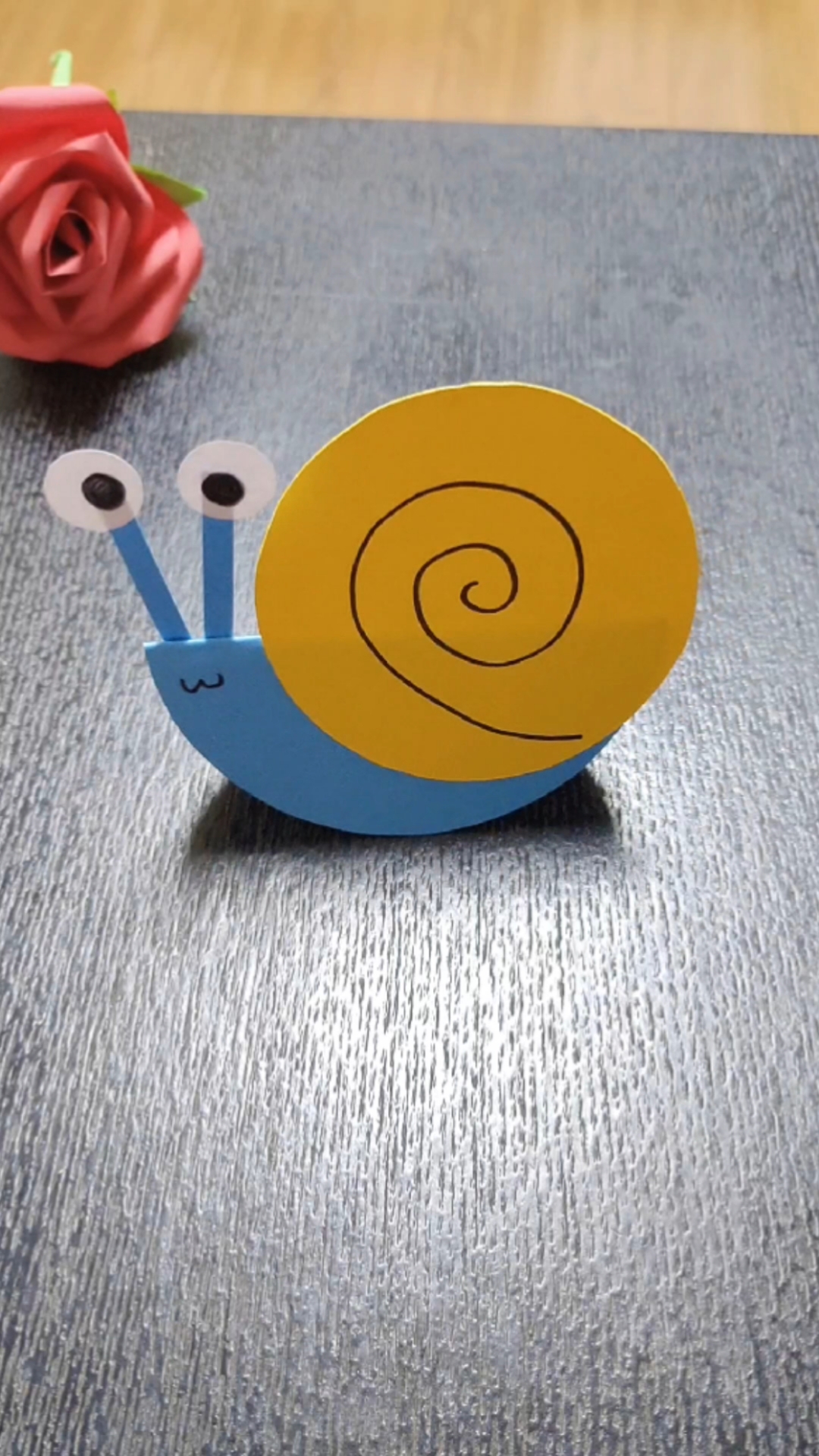 手工制作#摇摆的蜗牛