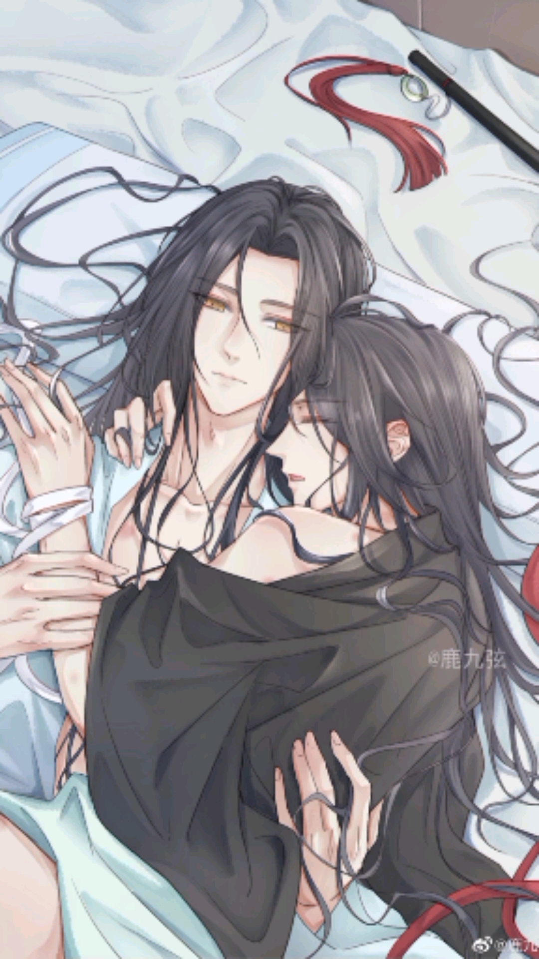 墨香铜臭三部曲#三个老公眼里都是满满的宠溺