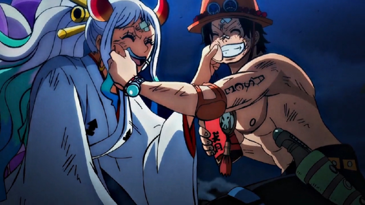 动漫#艾斯和大和一别就是永远