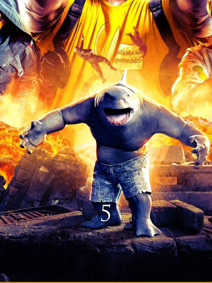 电影剪辑#城市中暴走的海星怪人-度小视