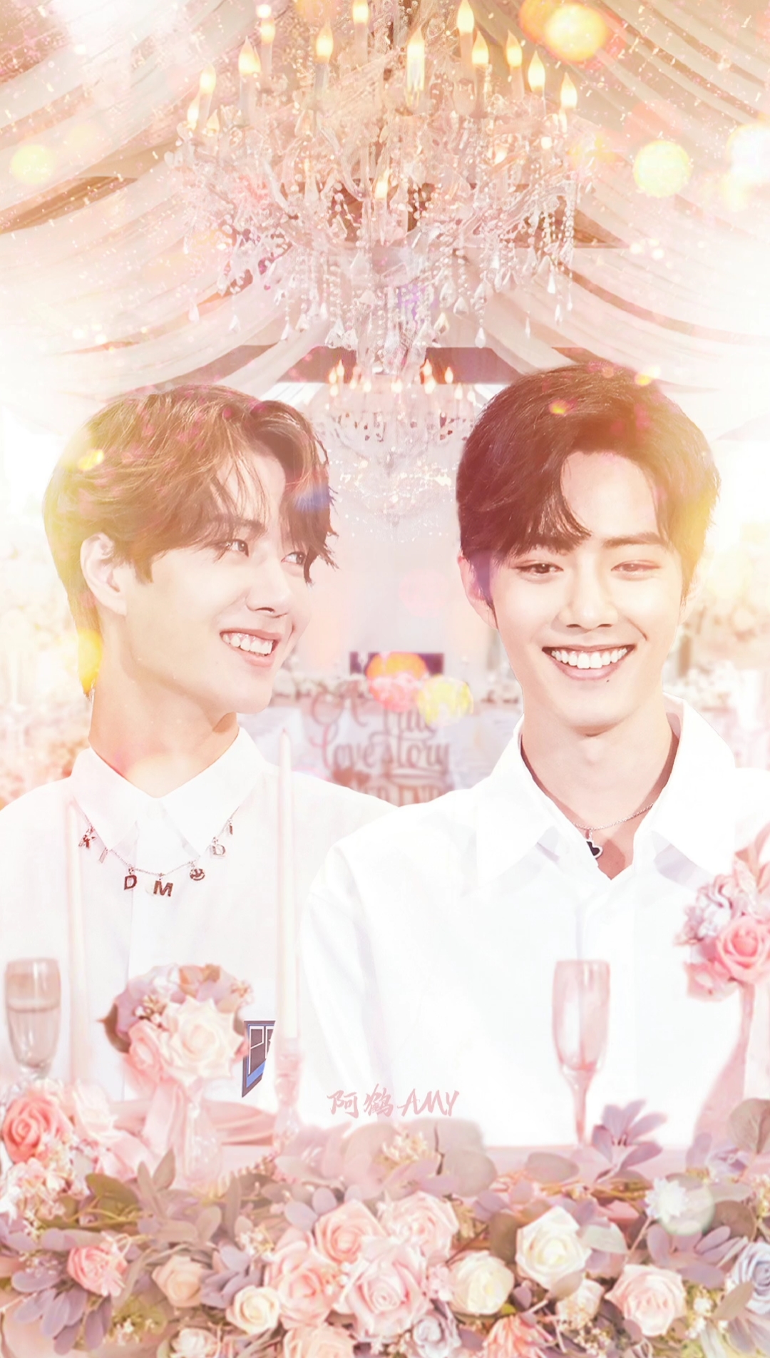 王一博与肖战#博君一肖平安喜乐