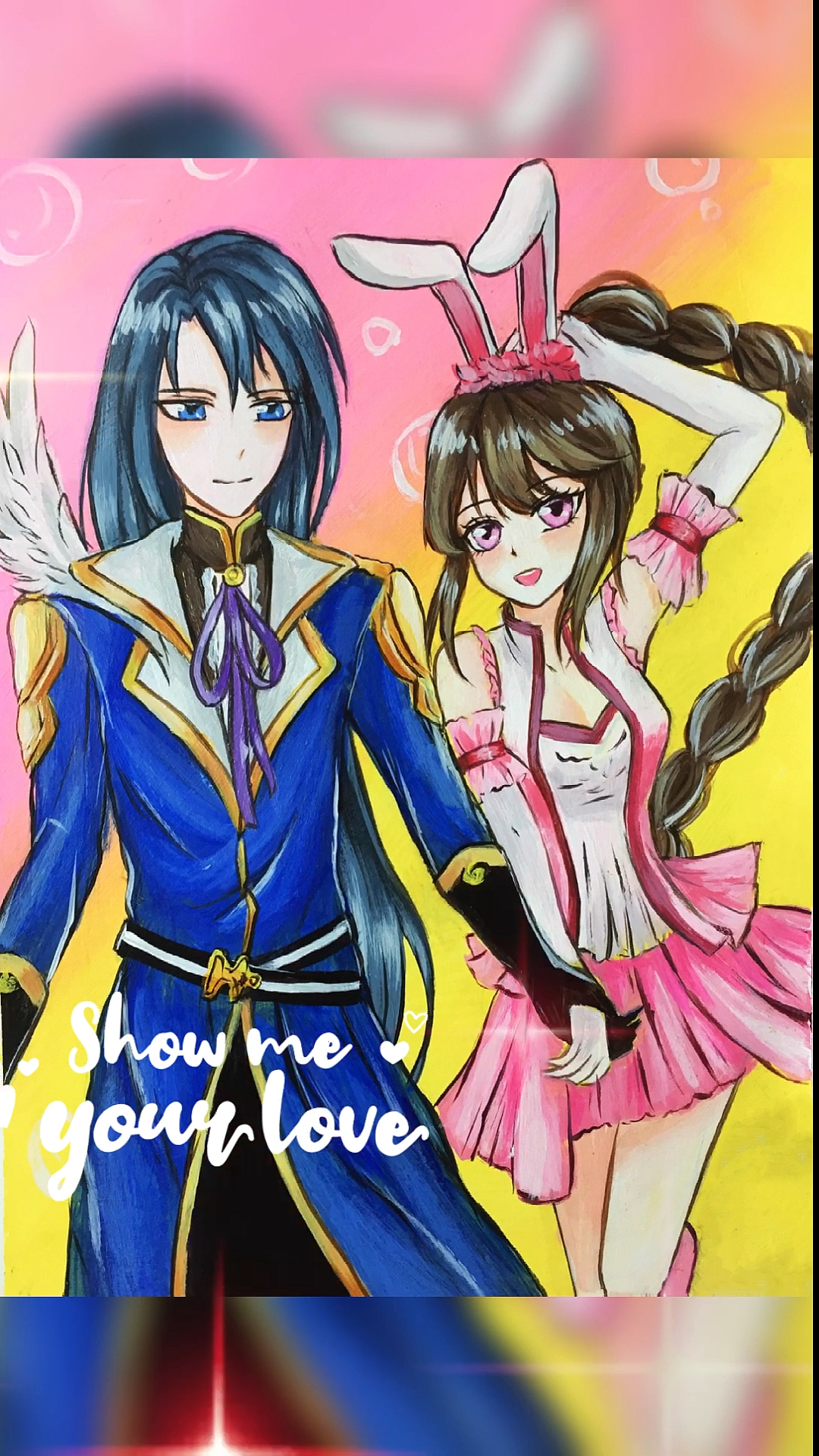 斗罗大陆唐三#猜猜我画了多少对唐三小舞,这一对你喜欢吗?