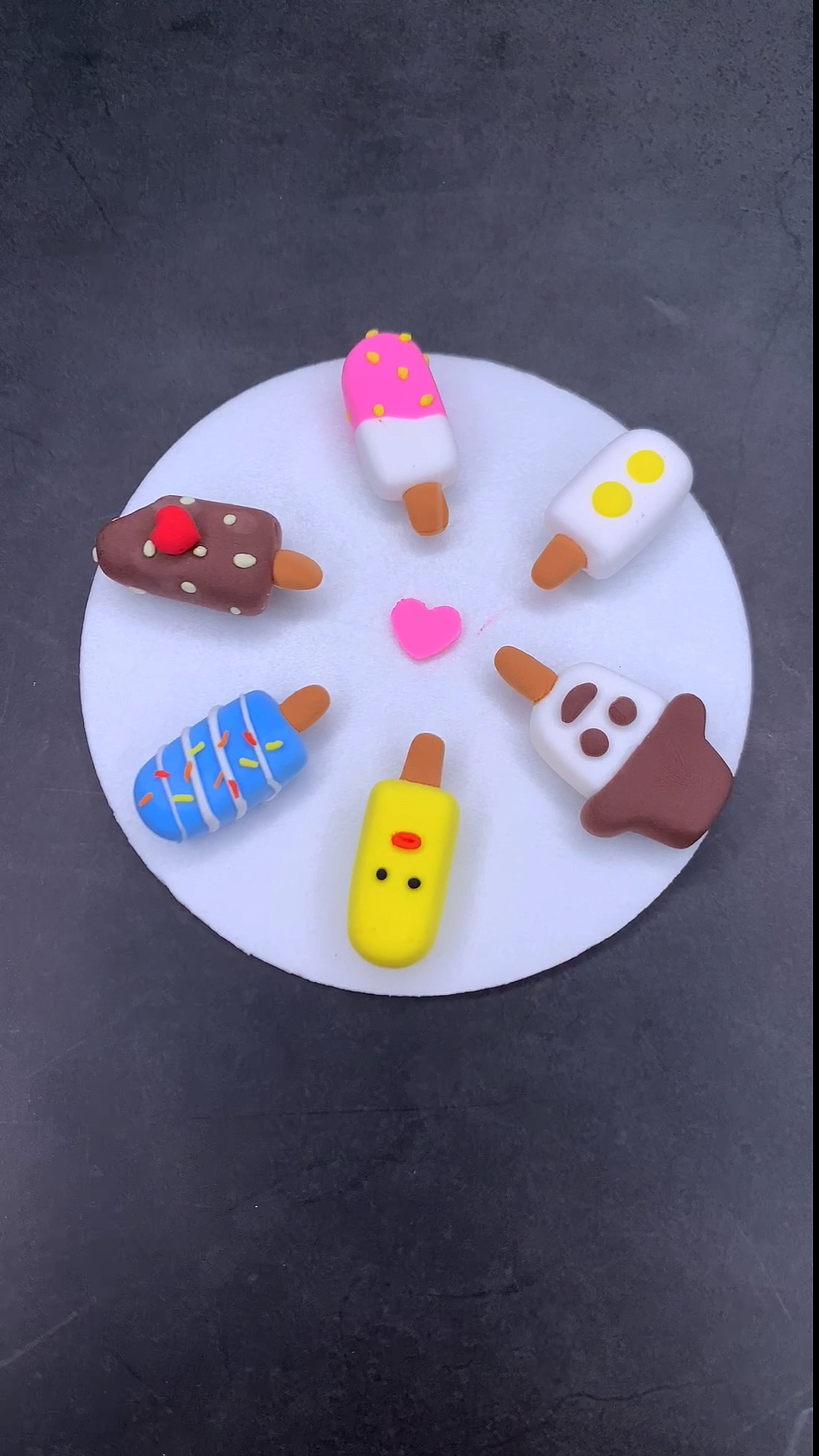 超轻粘土#夏日炎炎.来根雪糕吧(ω)