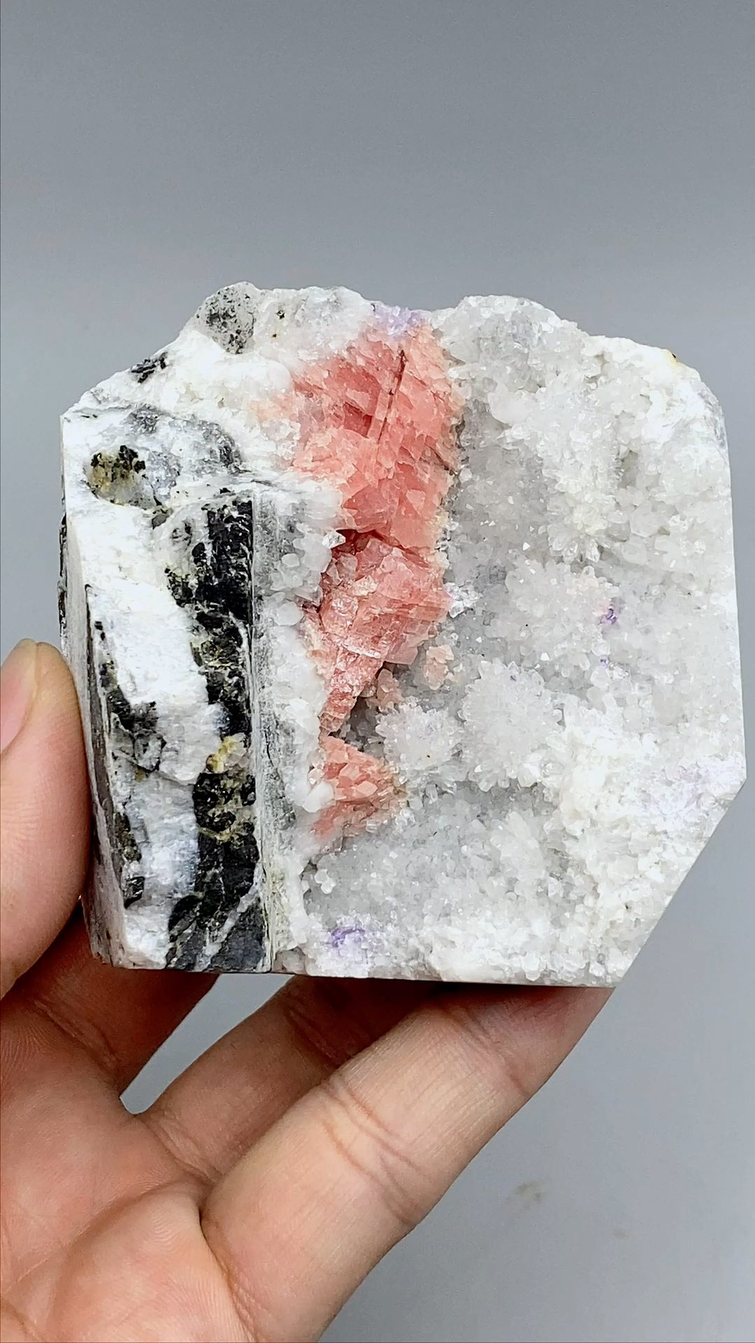 记录生活#菱锰矿矿物晶体矿物标本