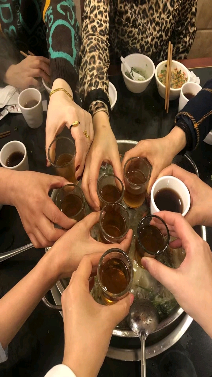 冬天来了#干杯朋友!