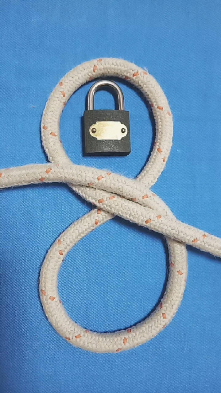 八字猪蹄锁紧结!