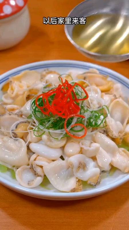 秀出你的拿手菜#白灼鲍鱼的家常做法-度小视