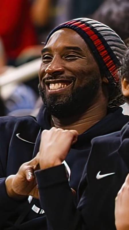 科比#gigi有多爱老科!这个手机壁纸代表了一切!