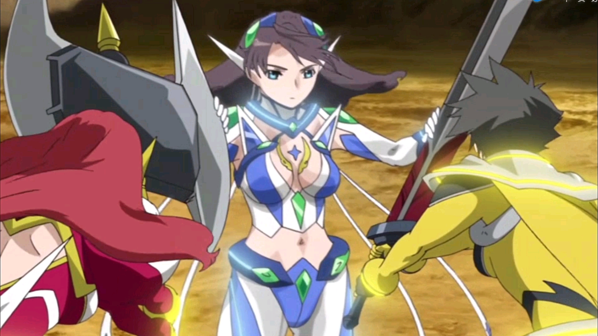 动漫混剪#超燃变身混剪,最强女武神蕾娜登场!