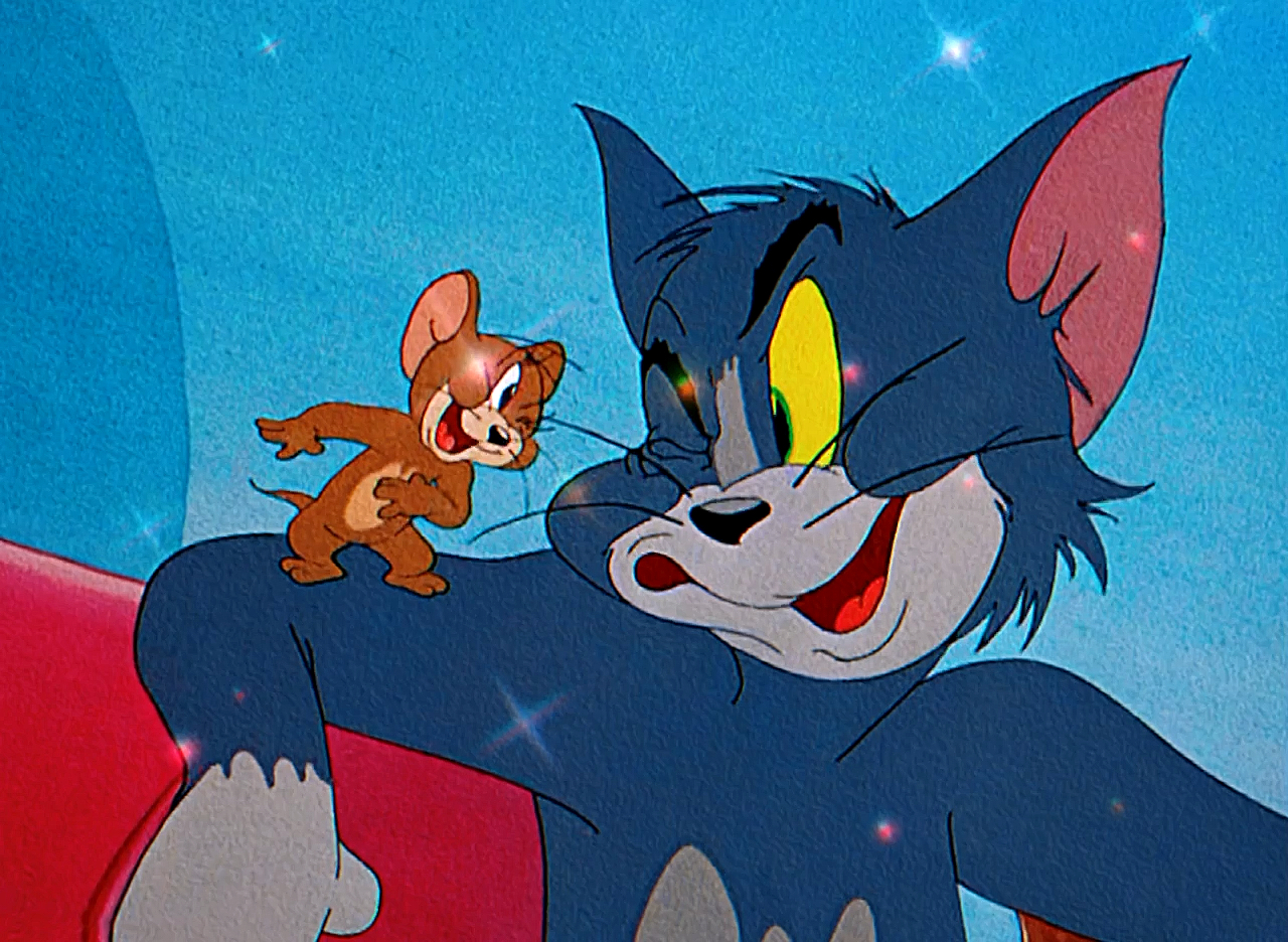 猫和老鼠#"汤姆杰瑞这两个wink小天才"