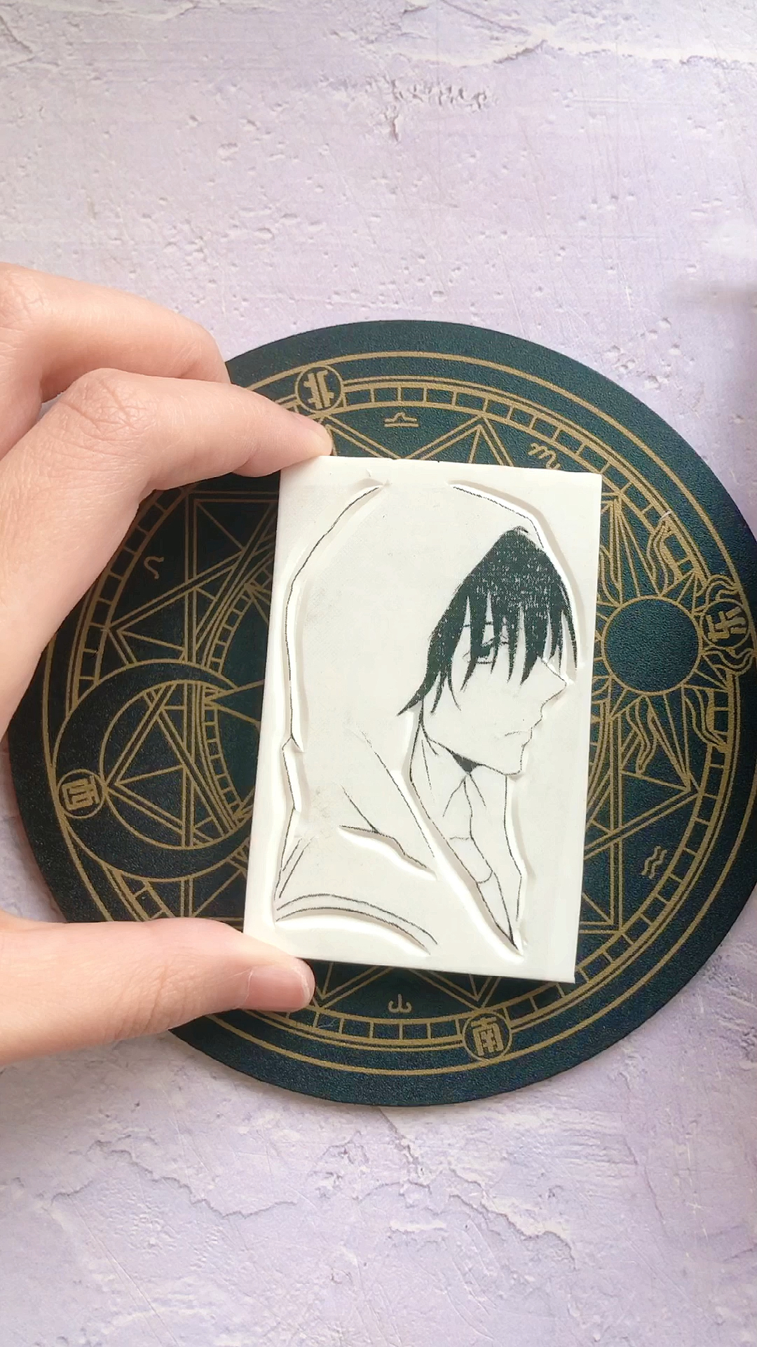 盗墓笔记#橡皮章雕刻盗墓笔记