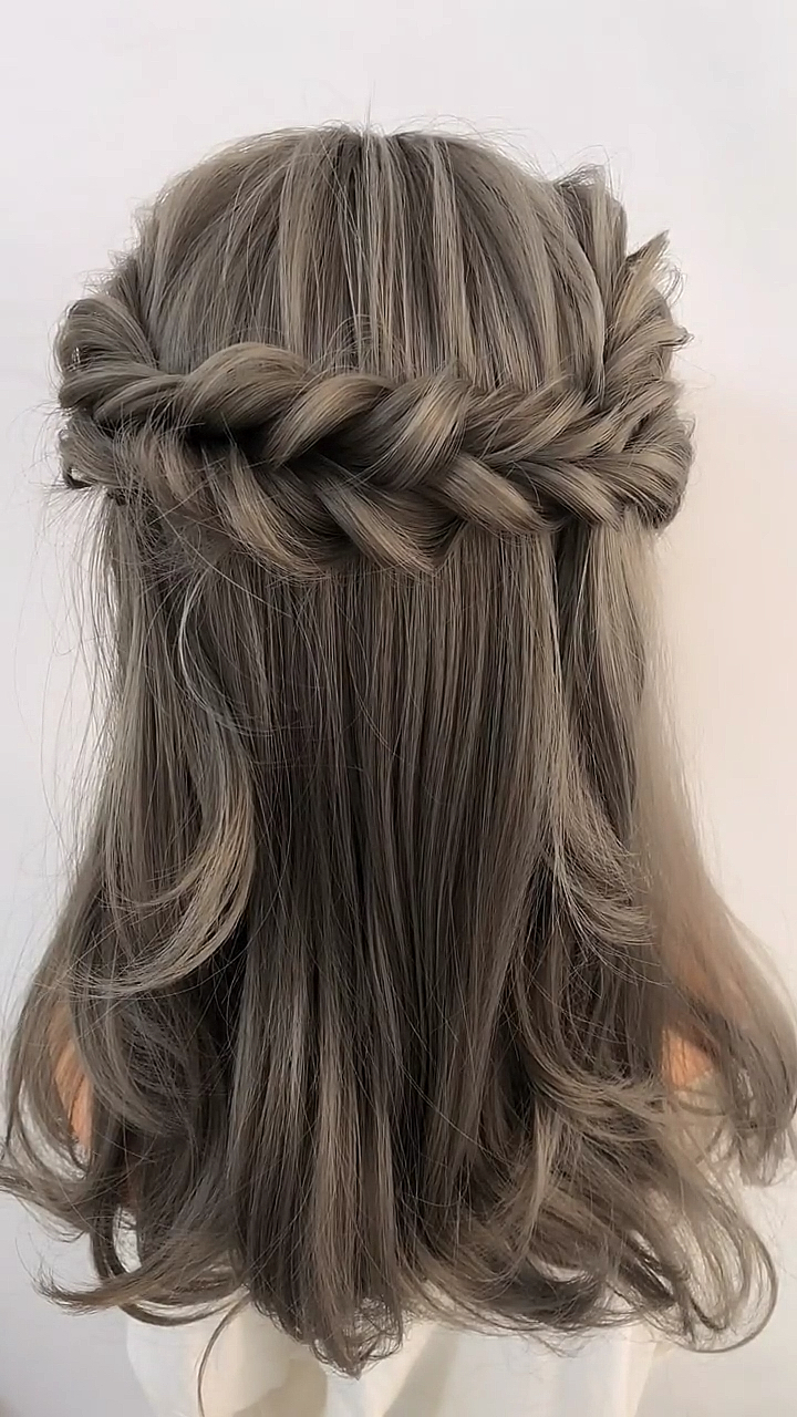 我是发型师#花式扎发美美哒很好看