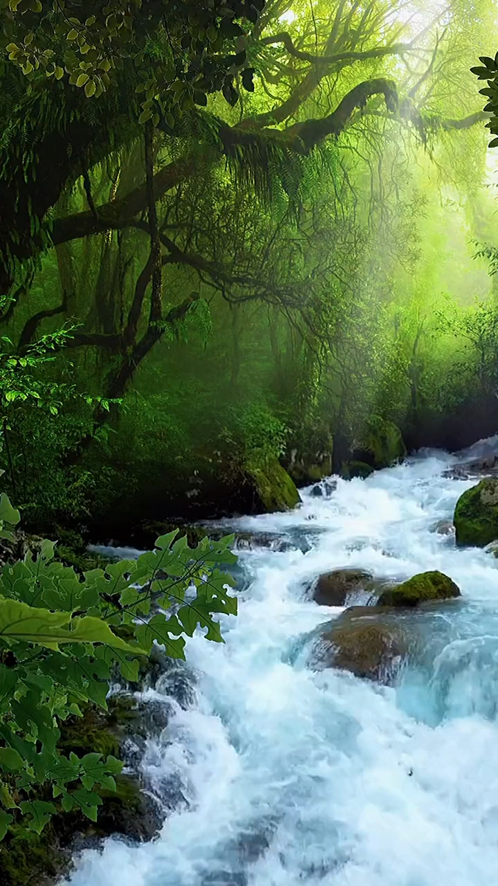 远离城市喧嚣,亲近大自然,观山林闻鸟鸣,修心之清净,只要心怀怡静