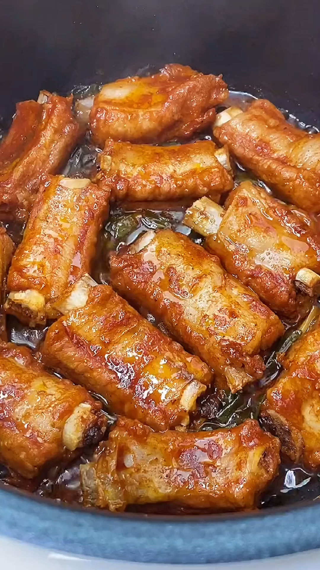 美食#奥尔良焗排骨