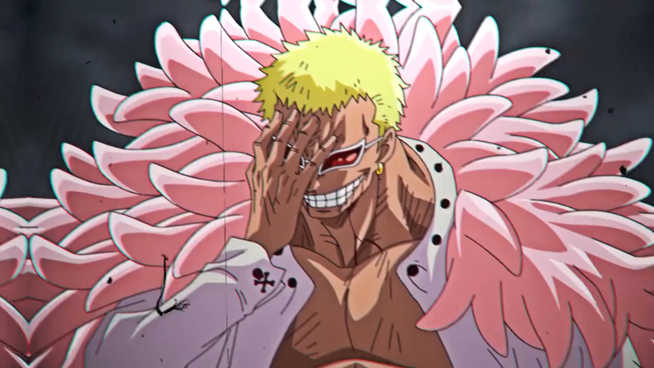 海贼王#海贼王.我也想这样走路不知道会不会被打.多弗朗明哥