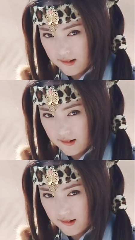 咬头发,咬嘴唇,眼神冷艳,还有谁记得她演的上官燕?