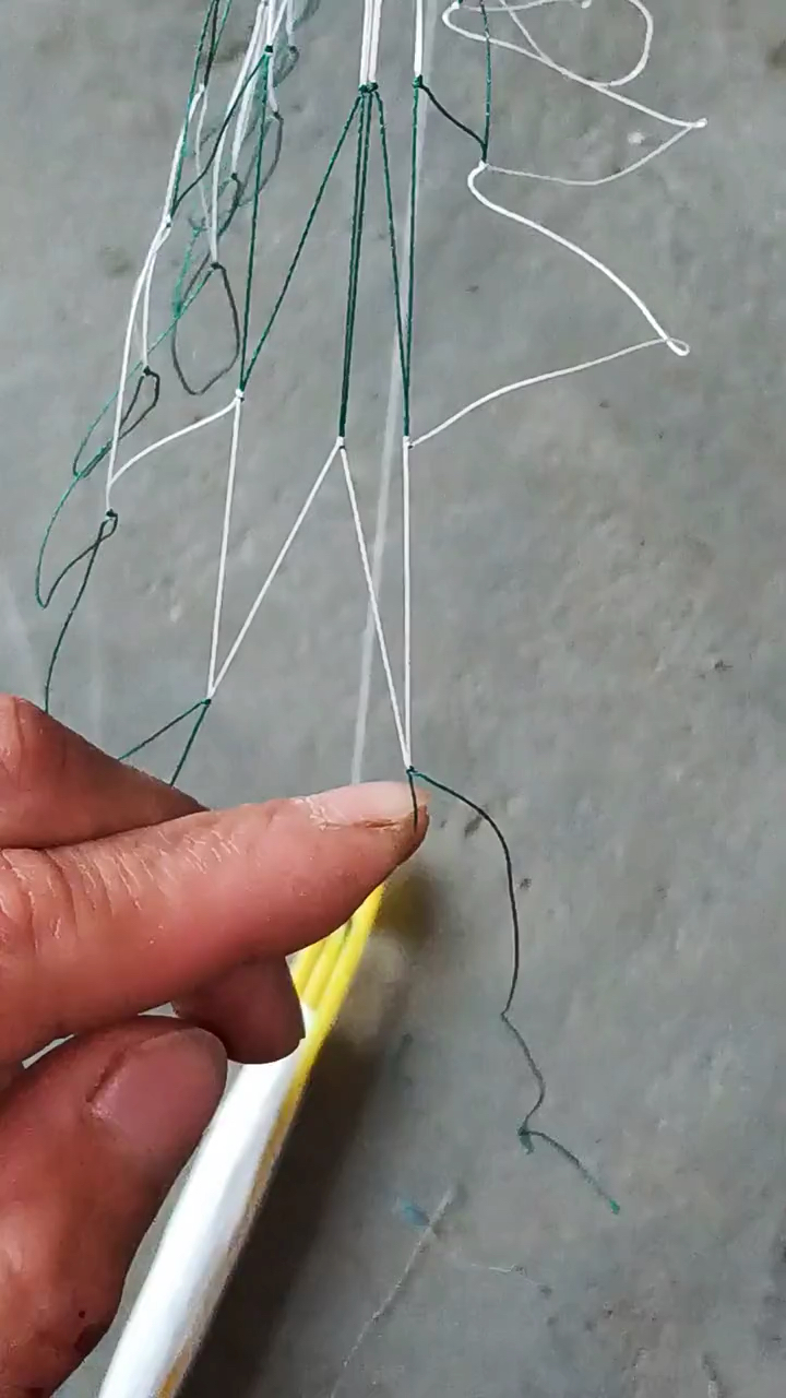 手工织网!教你接线