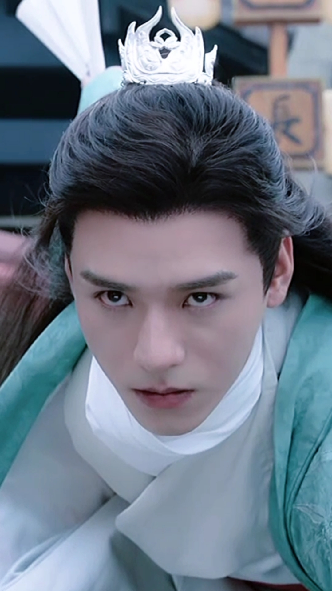 唯美古风#谁的古装绿衣造型最好看?